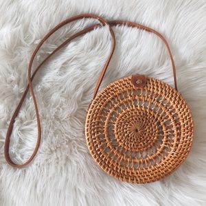 Rattan Crossbody